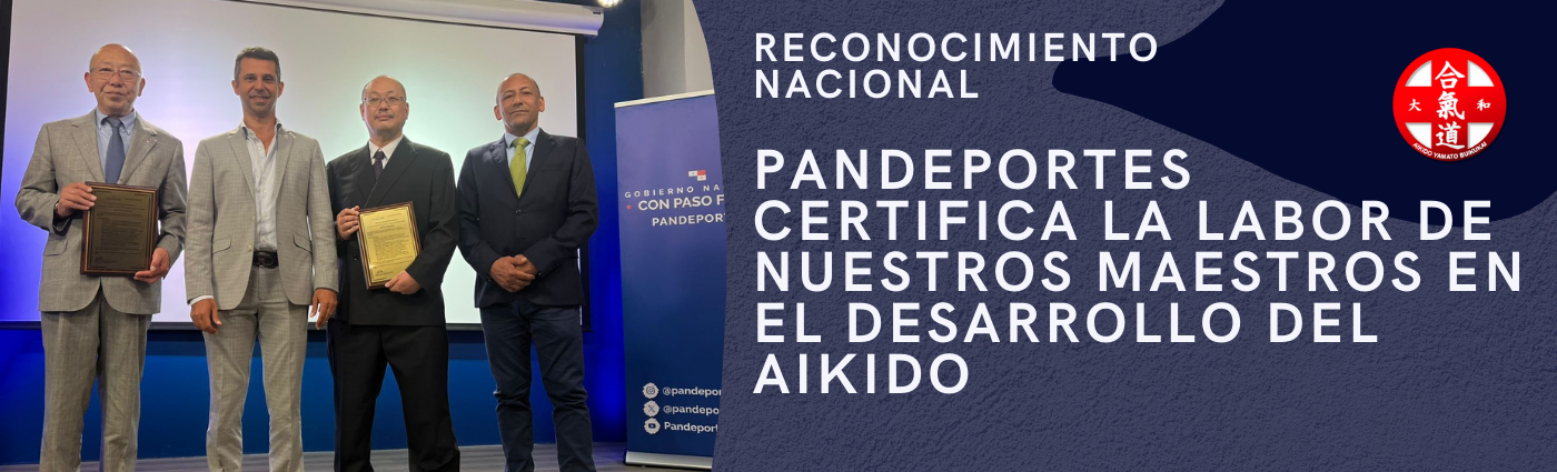 Reconocimiento Nacional: Pandeportes certifica la labor de nuestros maestros en el desarrollo del Aikido